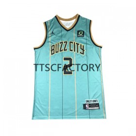 Charlotte Hornets James Bouknight 2 Jordan 2022-23 City Edition Green Miesten Pelipaidat Swingman